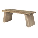 Clayre & Eef Tavolino per piante 46x17x19 cm Marrone Legno