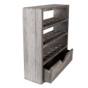 Clayre & Eef Eierkastje  35x11x38 cm Grijs Hout Rechthoek