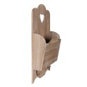 Clayre & Eef Tijdschriftenhouder  28x10x49 cm Bruin Hout