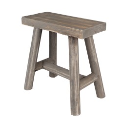 Clayre & Eef Plantentafel  38x18x38 cm Bruin Hout