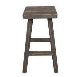 Clayre & Eef Table de plante 30x30x58 cm Marron Bois