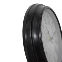 Clayre & Eef Horloge mural Ø 25x4 cm Noir Gris Plastique Verre Westminster Clock Company London