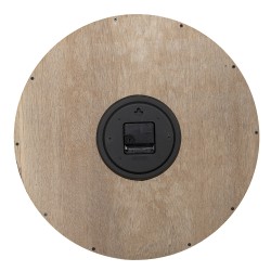 Clayre & Eef Wall Clock Ø 46x5 cm Brown Wood product