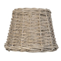 Clayre & Eef Lampenkap  Ø 20x15 cm Beige Rotan Rond