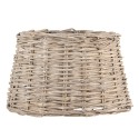 Clayre & Eef Paralume Ø 25x16 cm Marrone Rattan  Ovale