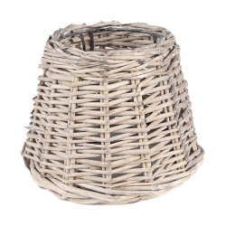 Clayre & Eef Lampenkap  Ø 20x15 cm Bruin Rotan