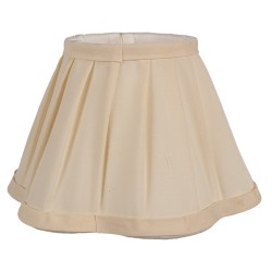 Clayre & Eef Lampshade 20x13 cm Beige Cotton