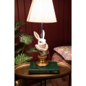 Clayre & Eef Lampe de table Lapin Ø 23x53 cm  Beige Plastique