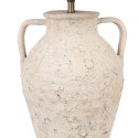 Clayre & Eef Lampada da tavolo Ø 40x65 cm Beige Terracotta