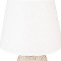 Clayre & Eef Tischlampe Ø 35x74 cm Beige Terrakotta