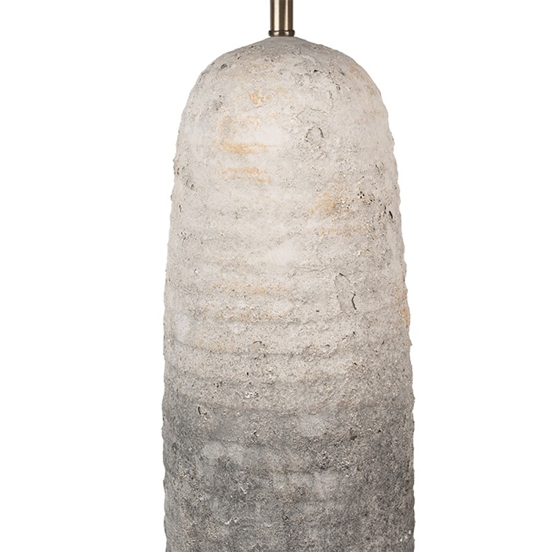 Clayre & Eef Table Lamp Ø 35x70 cm Grey Terracotta