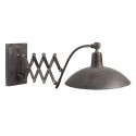 Clayre & Eef Wall Light 55x33x34 cm  Black Metal