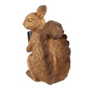 Clayre & Eef Table Lamp Squirrel 24x12x25 cm  Copper colored Plastic