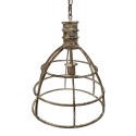 Clayre & Eef Hanglamp  Ø 39x47 cm Beige Ijzer