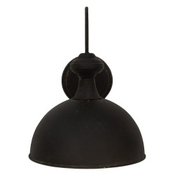 Clayre & Eef Wandlamp  44x35x44 cm Zwart Ijzer