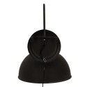 Clayre & Eef Lampada da parete 44x35x44 cm Nero Ferro