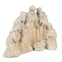 Clayre & Eef Figurine Nativity Scene 42x19x32 cm Beige Ceramic material