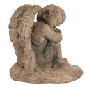 Clayre & Eef Figur Engel 36 cm Beige Keramikmaterial