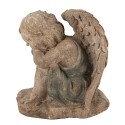 Clayre & Eef Figur Engel 36 cm Beige Keramikmaterial