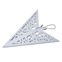 Clayre & Eef Hanging star 60x18x60 cm White Paper