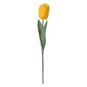 Clayre & Eef Kunstbloem Tulp 50 cm Geel Kunststof