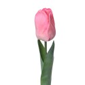 Clayre & Eef Kunstblume Tulpe 50 cm Rosa Kunststoff