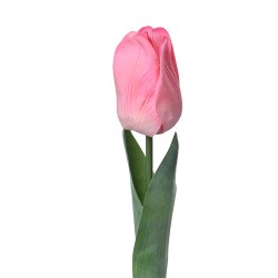 Clayre & Eef Artificial Flower Tulip 50 cm Pink Plastic