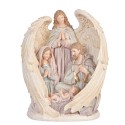 Clayre & Eef Figurine Nativity Scene 25x16x31 cm Beige Polyresin