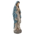 Clayre & Eef Figur Maria 15x11x50 cm Grau Polyresin