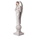 Clayre & Eef Figurine Ange 15x13x53 cm Blanc Polyrésine
