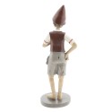 Clayre & Eef Figurine Pinocchio 30 cm Grey Red Polyresin