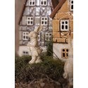 Clayre & Eef Beeld Konijn 11 cm Wit Polyresin