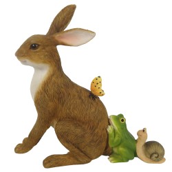 Clayre & Eef Figur Tiere 13 cm Braun Polyresin