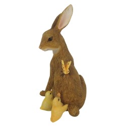 Clayre & Eef Figur Tiere 13 cm Braun Polyresin