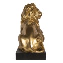 Clayre & Eef Figurine Lion 38x25x44 cm Gold colored Polyresin