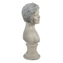 Clayre & Eef Statuetta Ragazza 14x9x27 cm Beige Poliresina