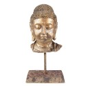 Clayre & Eef Figur Buddha 13x9x25 cm Goldfarbig Polyresin