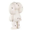 Clayre & Eef Figurine Elephant 5x4x10 cm Beige Brown Polyresin