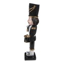 Clayre & Eef Figurine Casse-noisette 16 cm Noir Polyrésine