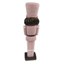 Clayre & Eef Figur Nussknacker 16 cm Rosa Polyresin