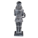 Clayre & Eef Figurine Nutcracker 47 cm Grey Polyresin