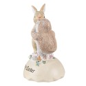 Clayre & Eef Statuetta Animali 13 cm Beige Marrone  Poliresina Happy Easter