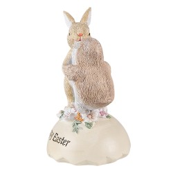 Clayre & Eef Figur Tiere 13 cm Beige Braun Polyresin