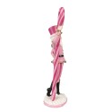 Clayre & Eef Figurine Nutcracker 9x6x23 cm Pink Polyresin