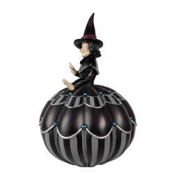 Clayre & Eef Halloween decoratie Heks 26 cm Zwart Polyresin