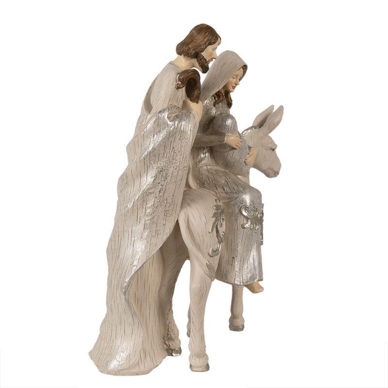 Clayre & Eef Figurine Crèche 32 cm Beige Polyrésine