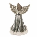 Clayre & Eef Figurine Angel 24 cm Grey Green Plastic