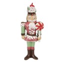 Clayre & Eef Christmas Ornament Nutcracker 12 cm Red Polyresin