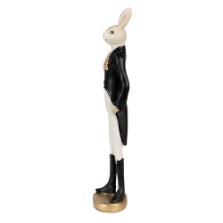 Clayre & Eef Figurine Rabbit 40 cm Beige Polyresin