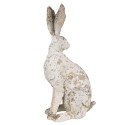Clayre & Eef Figurine Rabbit 47 cm Beige Polyresin